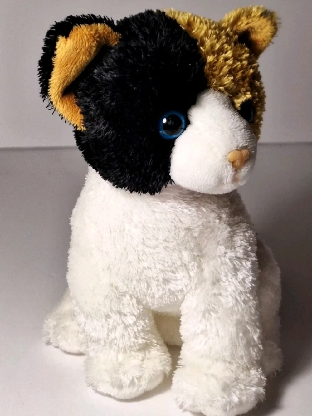 CALICO CAT LIBBY LU MY FANCY DIVA FRIEND - 8" pretty blue eyes no boa - Picture 4 of 8